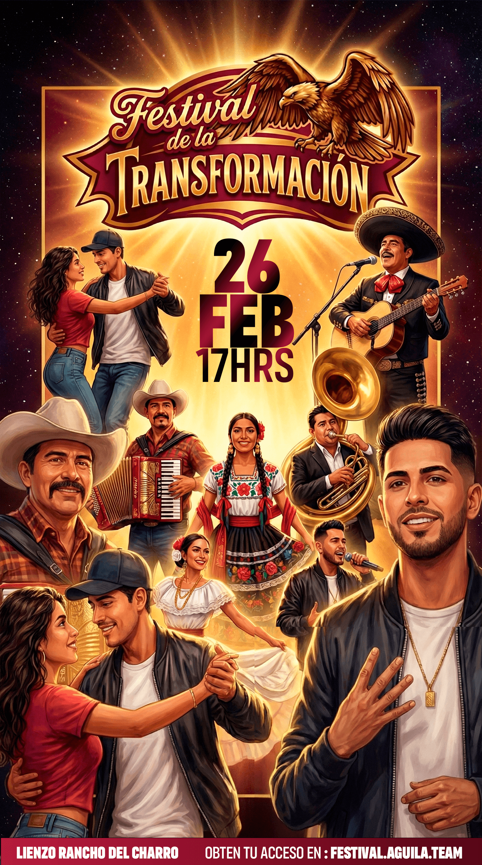 Cartel Festival Águila 2026